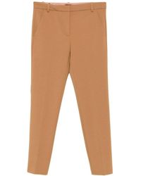 Pinko - Broeken ,Bruin ,Nylon Zijde & Nylon Bruine Broek - Lyst