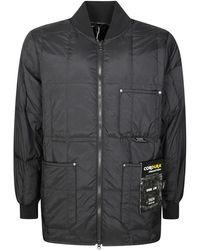 Taion - Jassen ,Zwart ,Leer Giubotto Imbottito - Lyst
