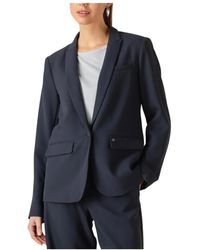 Mos Mosh - Jassen ,Blauw ,Phoebe Miley Blazer - Lyst