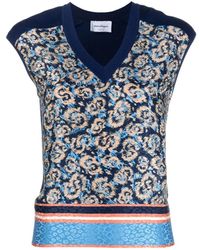 Ferragamo - V-Neck Knitwear - Lyst