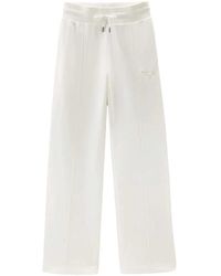 Woolrich - Straight trousers - Lyst