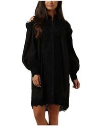 Copenhagen Muse - Elegantes Schwarzes Midi-Kleid - Lyst