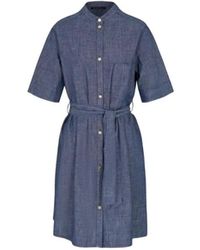 ARMANI EXCHANGE - Shirt Dresses - Lyst