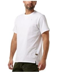 G-Star - Tops ,Wit Polo & T-Shirts Nifous R T - Lyst