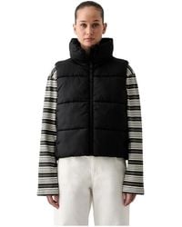 DKNY - Puffer-Weste Mit Stehkragen - Lyst