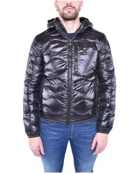 Blauer - Korte Gewatteerde Jas Met Capuchon - Lyst