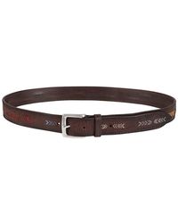 Orciani - Accessoires ,Bruin ,Leer Blade Sioux Sports Belt - Lyst
