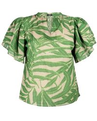 Jansen Amsterdam - Multi Grüne Bluse Für Frauen - Lyst