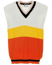 Drole de Monsieur - V-Neck Knitwear - Lyst