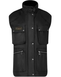 Belstaff - Jassen ,Zwart ,Katoen Legacy Edition Vest Jas - Lyst