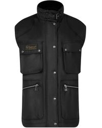 Belstaff - Jassen ,Zwart ,Katoen Legacy Edition Vest Jas - Lyst