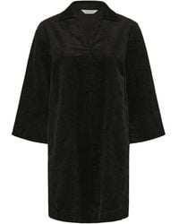 Part Two - Zwarte Jurk Met ¾ Mouwen - Lyst