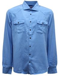 Sun 68 - Denim Shirts - Lyst