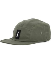 COTOPAXI - Accessoires ,Groen ,Polyester Cada Dia 5-Panel Pet Met Platte Klep - Lyst