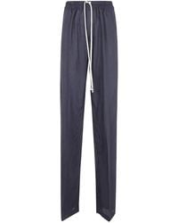 Rick Owens - Broeken ,Zwart ,Wide Leg Cargo Pants - Lyst