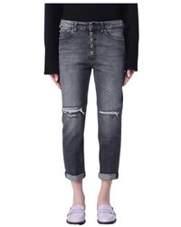 Dondup - Koons cropped jeans es - Lyst