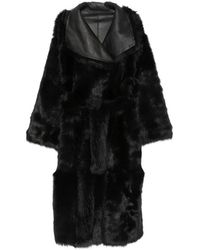 Yves Salomon - Single-Breasted Coats - Lyst