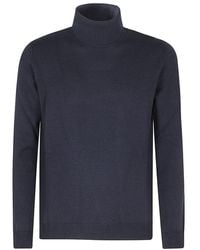 Roberto Collina - Maglione dolcevita elegante - Lyst