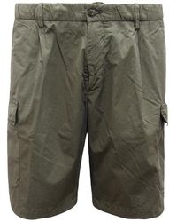 BRIGLIA - Korte Broeken ,Groen ,Cargo Shorts Newport Model - Lyst