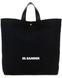 Jil Sander - Tote bags,canvas einkaufstasche - Lyst