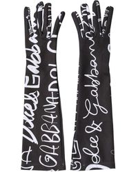 Dolce & Gabbana - Accessoires ,Veelkleurig ,Polyester Lange Handschoenen - Lyst