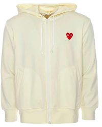 COMME DES GARÇONS PLAY - Zip-Throughs - Lyst