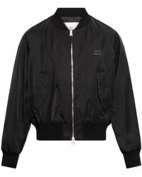 Ami Paris - Giacca bomber con logo - Lyst