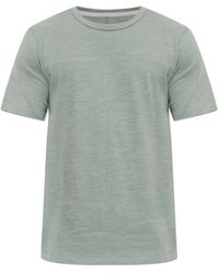 Rag & Bone - Tops ,Groen ,Katoen Classic Flame Tee - Lyst