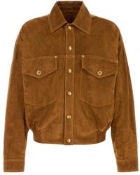 Versace - Leather Jackets - Lyst
