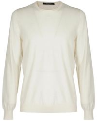 Tagliatore - Round-Neck Knitwear - Lyst