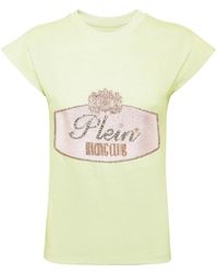 Philipp Plein - Tops ,Groen ,Katoen Jersey Tank Top Cars Racing - Lyst
