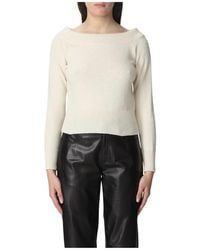 McQueen - Round-Neck Knitwear - Lyst