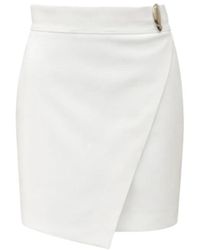 SIMONA CORSELLINI - Rokken ,Wit ,Infinity Short Skirt - Lyst