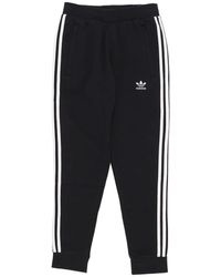 adidas - 3-Stripes Zwarte Trainingsbroek - Lyst