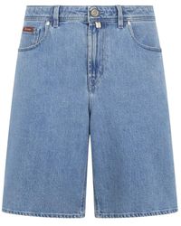 Billionaire - Korte Broeken ,Blauw ,Denim Denim Shorts Bb Signature - Lyst