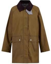 Barbour - Jassen ,Bruin ,Katoen Wren Waxed Jacket - Lyst