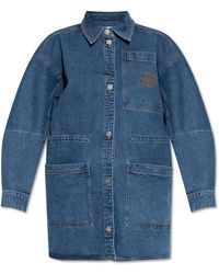 Munthe - Jassen ,Blauw ,Denim Denim Jack Prickly - Lyst