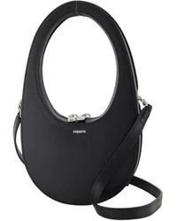 Coperni - Schwarze Leder Mini Swipe Tasche - Lyst