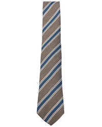 Canali - Accessoires ,Veelkleurig ,Gestreept Stropdas - Lyst
