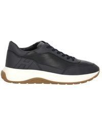 Hogan - Schoenen ,Blauw ,Leer Hi-Light Sneakers - Lyst
