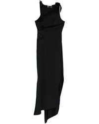 Coperni - Lange Stretch Jersey Jurk - Lyst