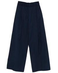 Semicouture - Wide Trousers - Lyst