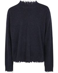 Uma Wang - Truien & Vesten ,Grijs ,Cashmere Truien - Lyst
