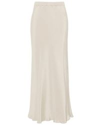 Max Mara - Sospiro Rok Met Satijnen Finish - Lyst