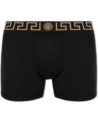 Versace - Katoenen Boxer Briefs Met Logo - Lyst