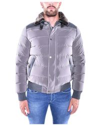 Moorer - Bomberjack Met Boudin-Stiksel, Hybride En Gevuld Met Ganzendons - Lyst