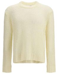 Jil Sander - Gebreide Trui Met Ronde Hals - Lyst