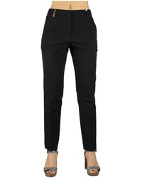 Peserico - Slim-Fit Trousers - Lyst