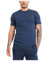 EA7 - Blauw T-Shirt Met Korte Mouwen 6Rpt72Pj8Sz1554 - Lyst