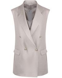 Tagliatore - Vests - Lyst